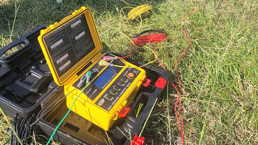 Medición de Resistividad LabGeo