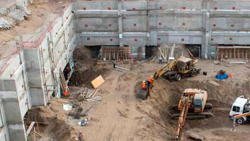 Ejecución de muro pantalla