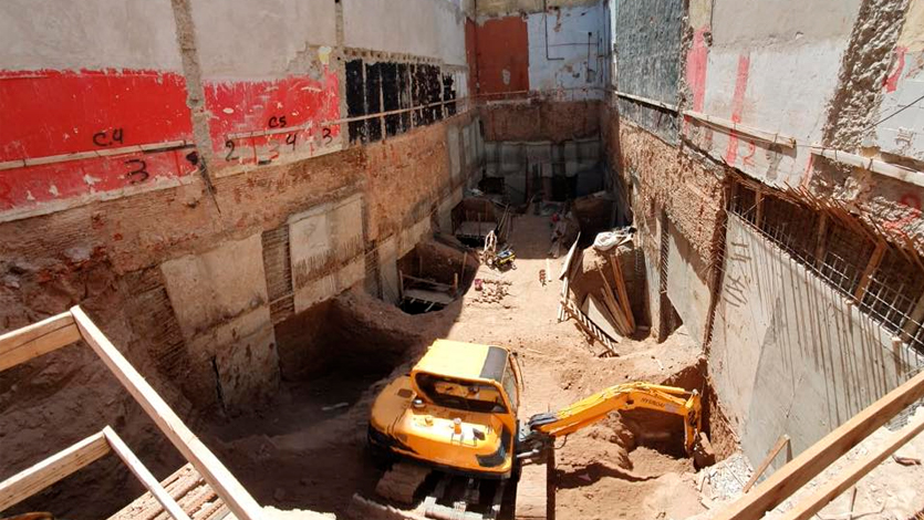 Apuntalamiento y submuración de obra